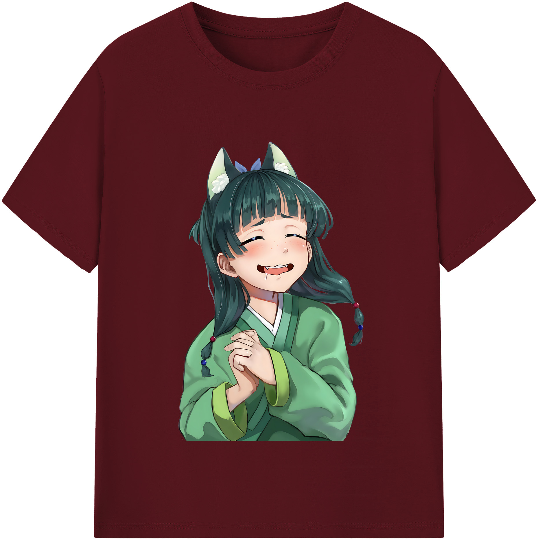 （画像用） 薬屋のひとりごと The Apothecary Diaries 綿100％半袖Tシャツ（フロントプリント）